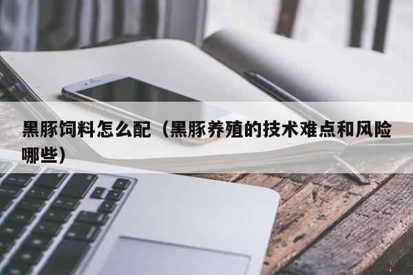 黑豚饲料怎么配(黑豚养殖的技术难点和风险哪些)