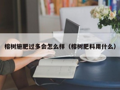 榕树施肥过多会怎么样（榕树肥料用什么）